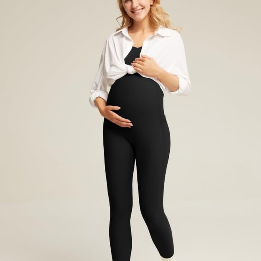 Black Maternity Jumpsuit Size Small